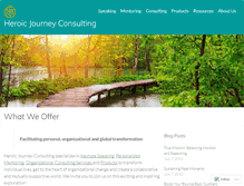 Tablet Screenshot of heroicjourney.com